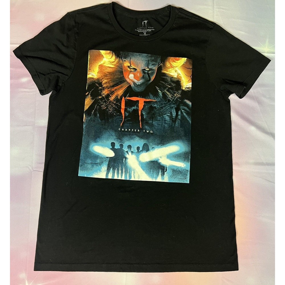 Official IT Chapter Two Pennywise  Graphic T-Shirt Size Ladies M